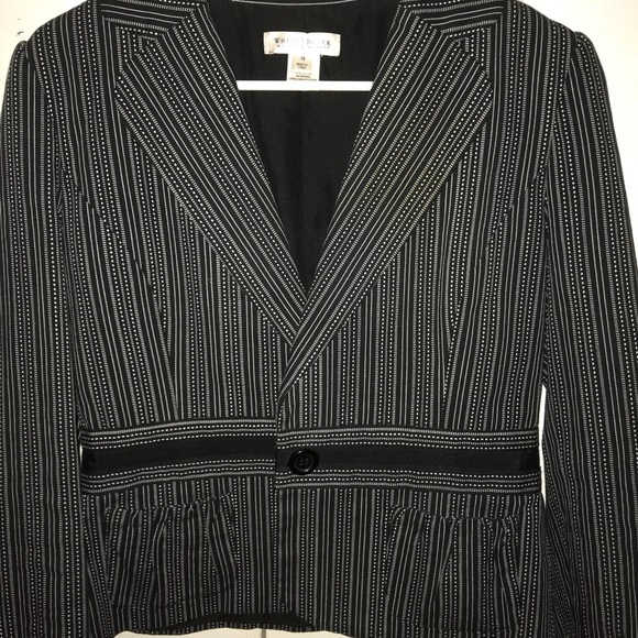 White House Black Market Blazer size 10 - Picture 2 of 4